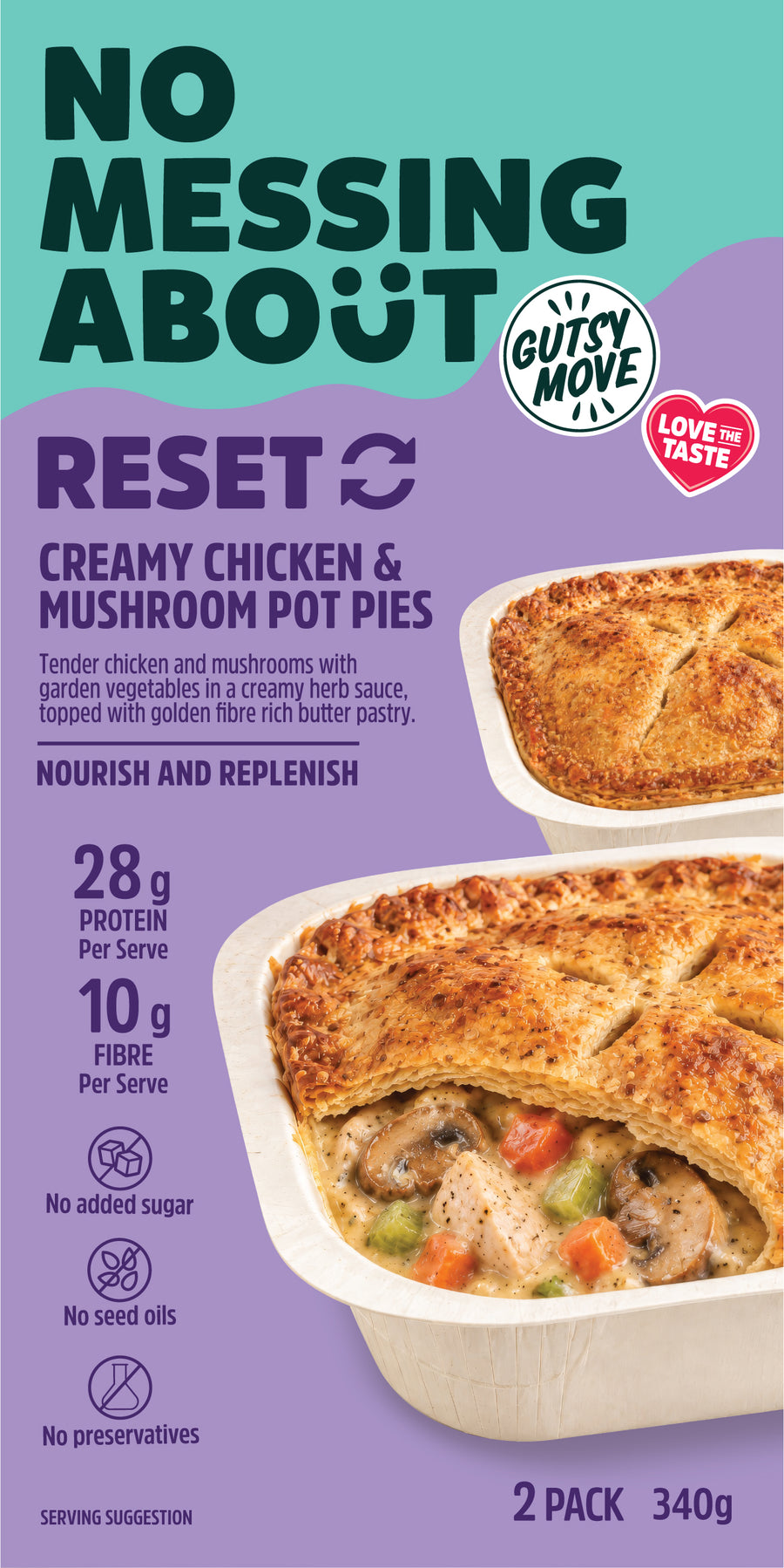 OUR RESET RANGE      NOURISH & REPENISH